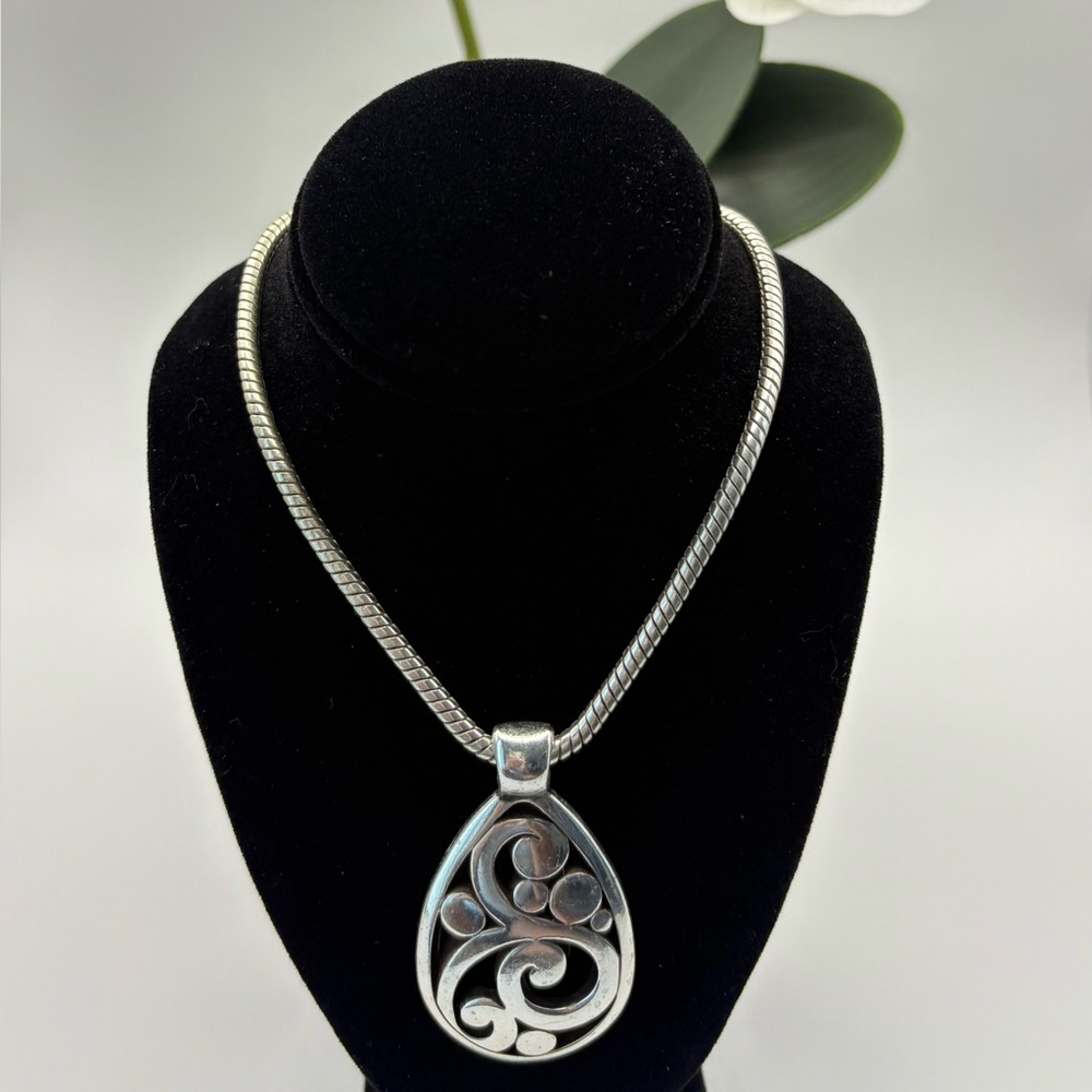 Brighton Silver Contempo Pendant Necklace